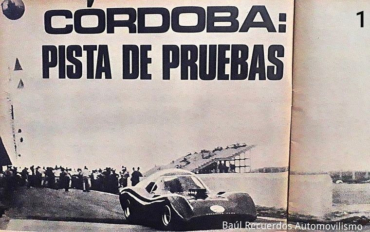 Marzo/1969, el Huayra Ford sale al primer ensayo en el "Cabalén"