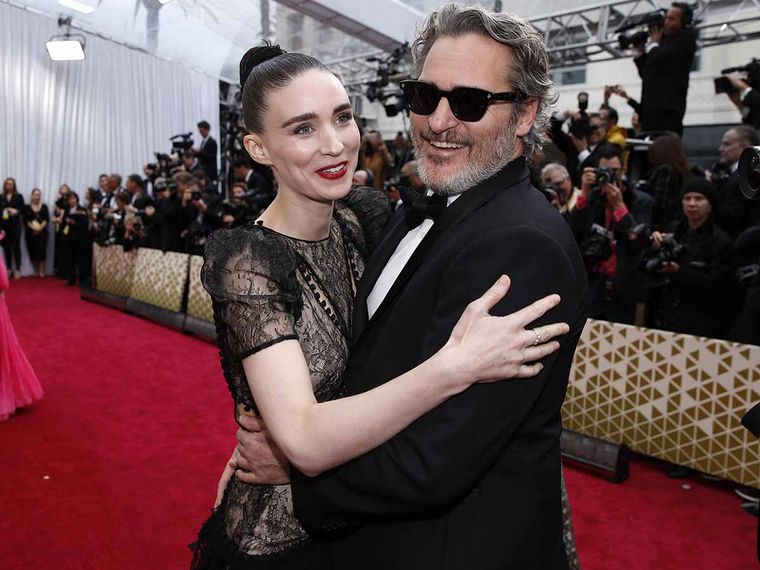 Rooney Mara y Joaquín Phoenix