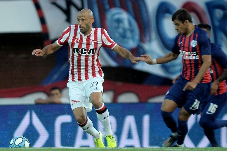 Javier Mascherano, en Estudiantes de La Plata.