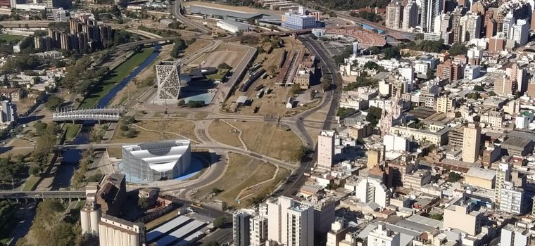 La vista de un domingo más de cuarentena en la ciudad de Córdoba.