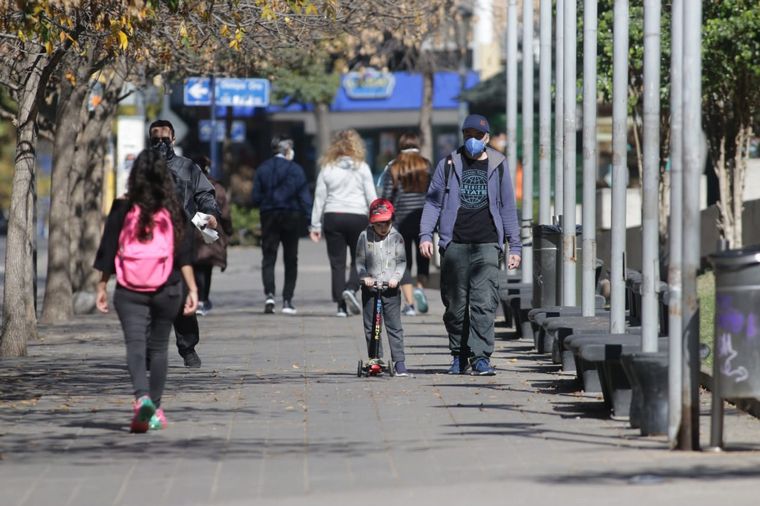 Cordobeses salieron a disfrutar el tercer día de salidas recreativas.