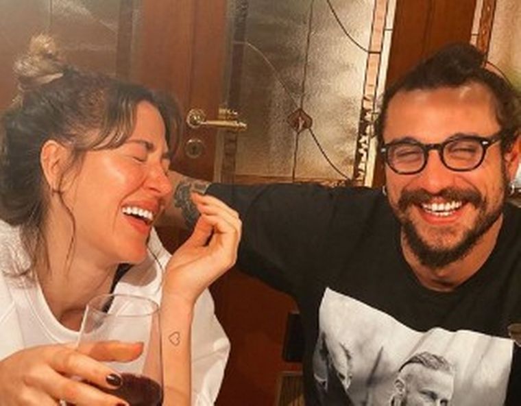 Jimena Barón y Daniel Osvaldo