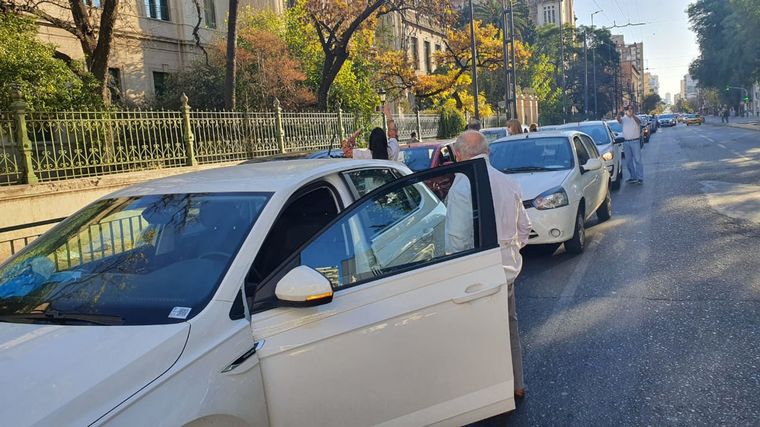 Marcha en contra de las imputaciones de médicos en Córdoba