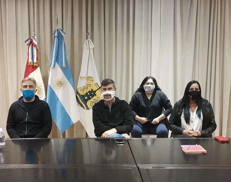 La reunión fue en la Municipalidad.