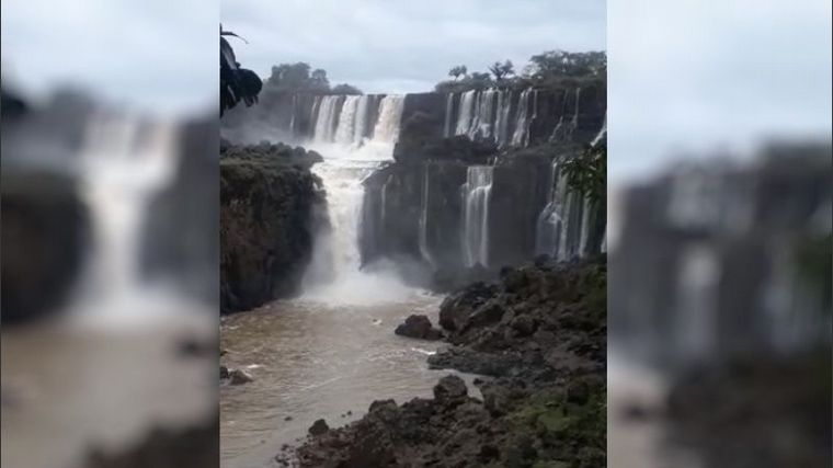 Volvió la belleza de las Cataratas del Iguazú.