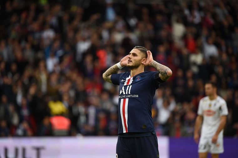 Mauro Icardi seguirá en el PSG.