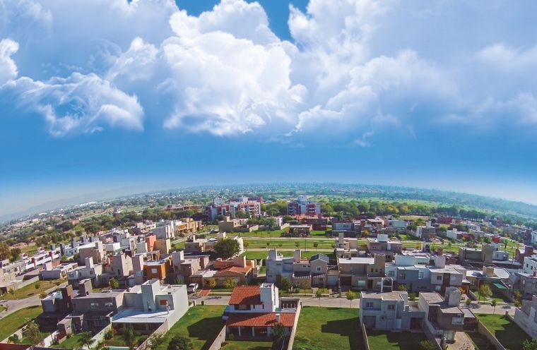 Espacios verdes de Manantiales.