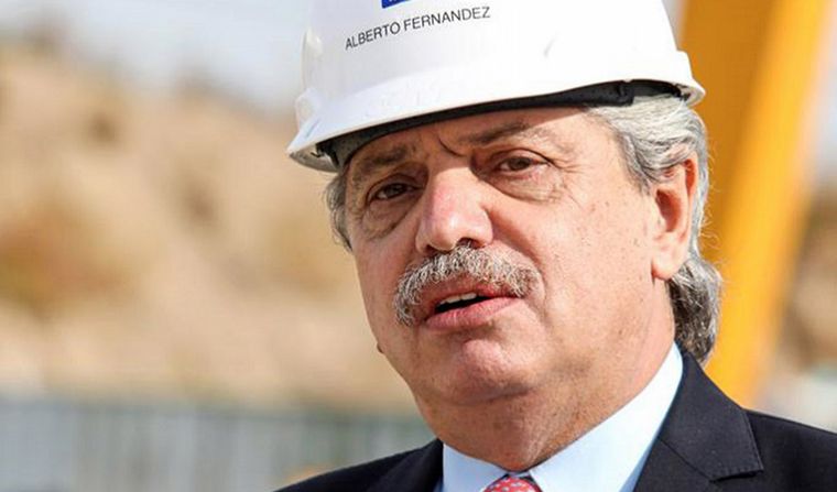 Alberto Fernández inauguró una obra pública en Quilmes.