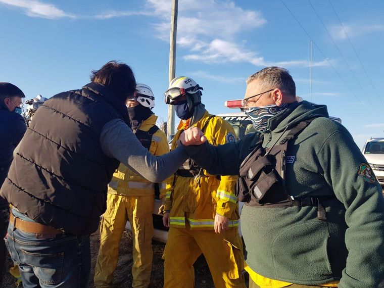 Sigue la lucha contra el fuego en Bialet Massé.