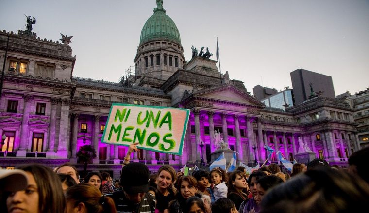 Se conmemora cinco años de la primera marcha de Ni Una Menos.
