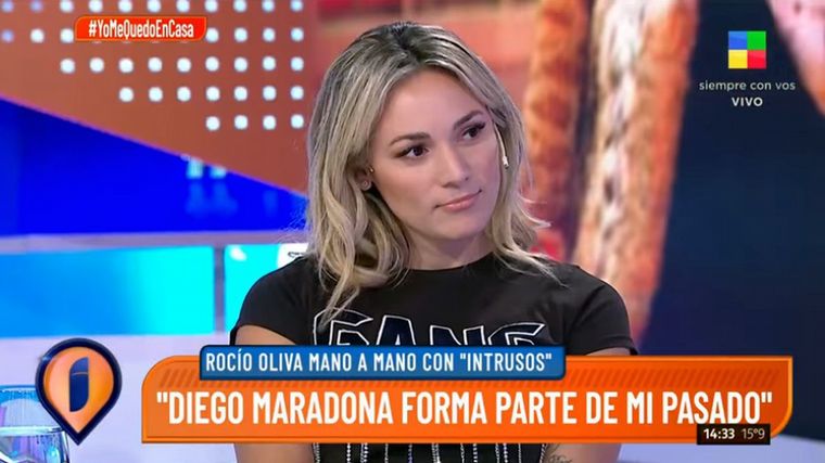 Rocío Oliva, sobre Diego Maradona: