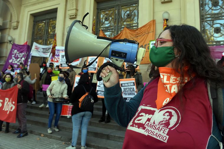 Marcha Ni una Menos en Rosario