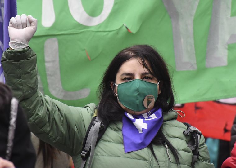 Marcha Ni una Menos en Córdoba.