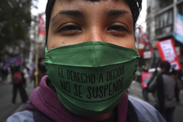 Marcha Ni una Menos en Córdoba.