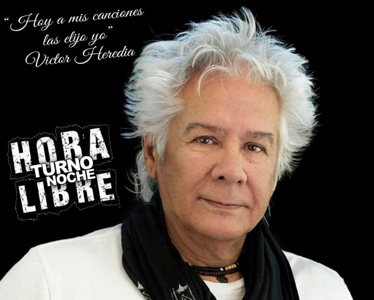 Víctor Heredia, en la Hora Libre de Turno Noche.