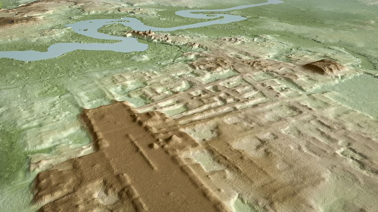 La estructura supera en volumen a la Pirámide de Giza, en Egipto.