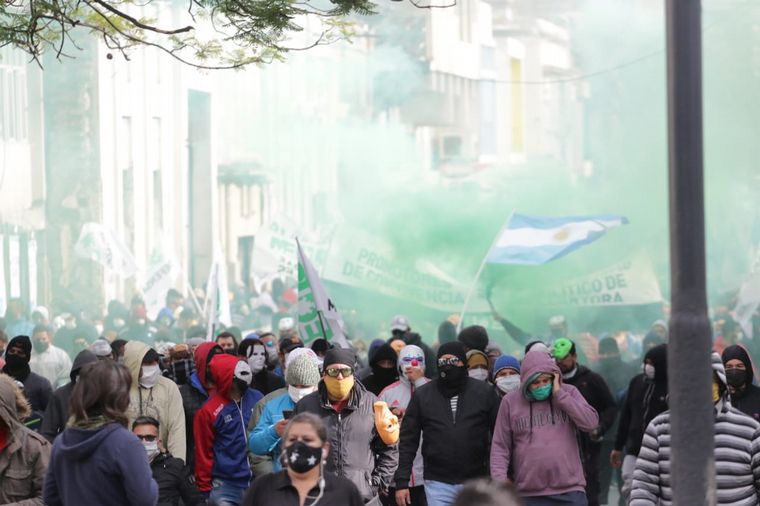 Protesta del Suoem en Córdoba