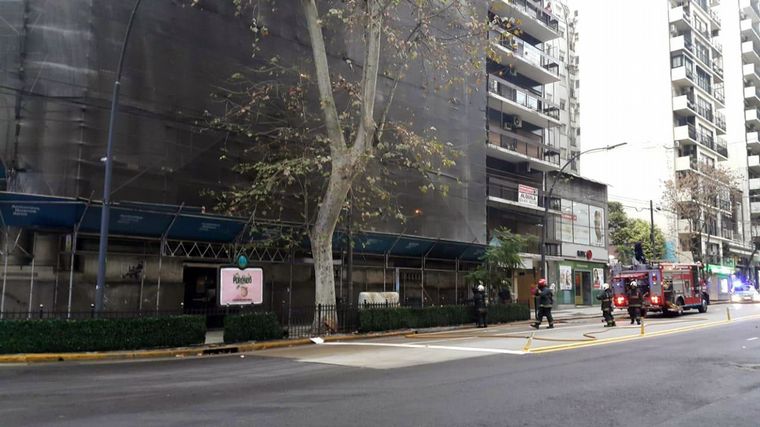 Detienen a mujer por el incendio en Banco Nación