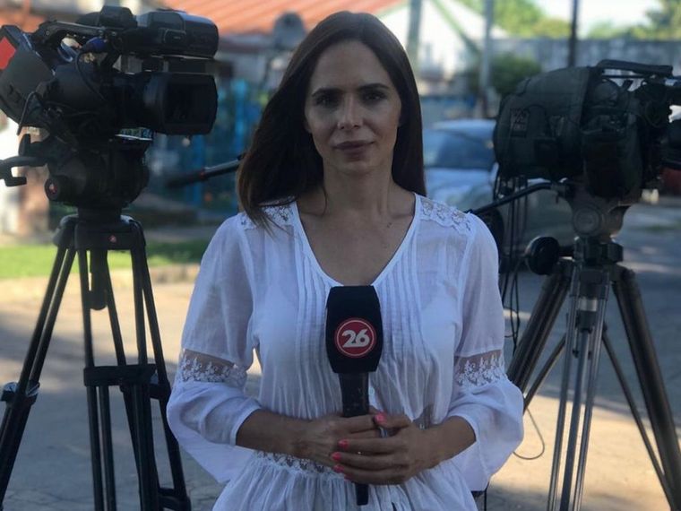 Melisa Zurita vivió una noche de terror en su casa el sábado por la noche.