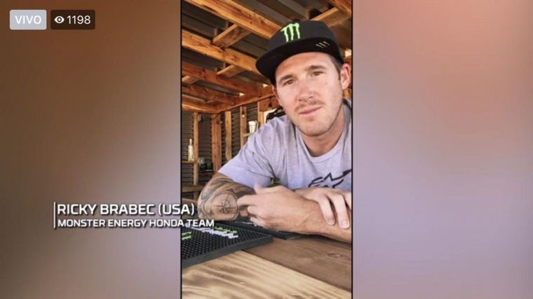El ganador 2020, Ricky Brabec, de Honda, desde California