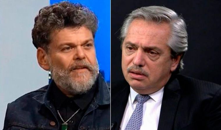 La bronca de Alfredo Casero con Alberto Fernández.