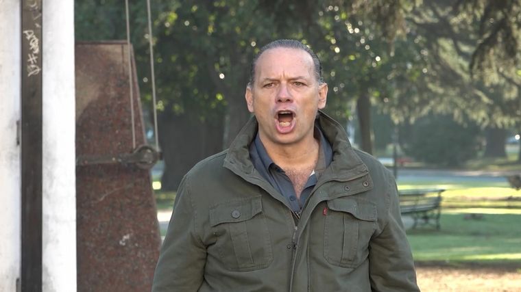 Sergio Berni, ministro de Seguridad de Buenos Aires.