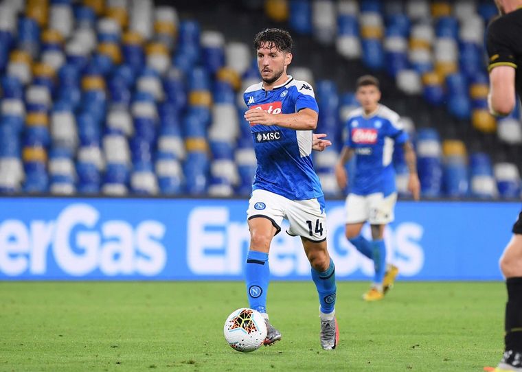 Nápoli se clasificó para la final de la Copa Italia de fútbol.