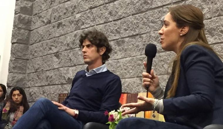 Lousteau y Vidal (Foto: Archivo) 