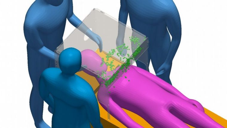 Los ingenieros de RS diseñaron este dispositivo que evita los contagios en hospitales