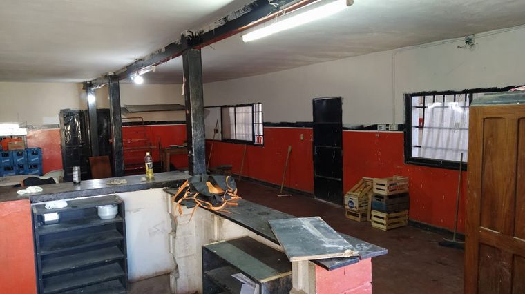 Así quedaron las instalaciones del Club Unión San Vicente.