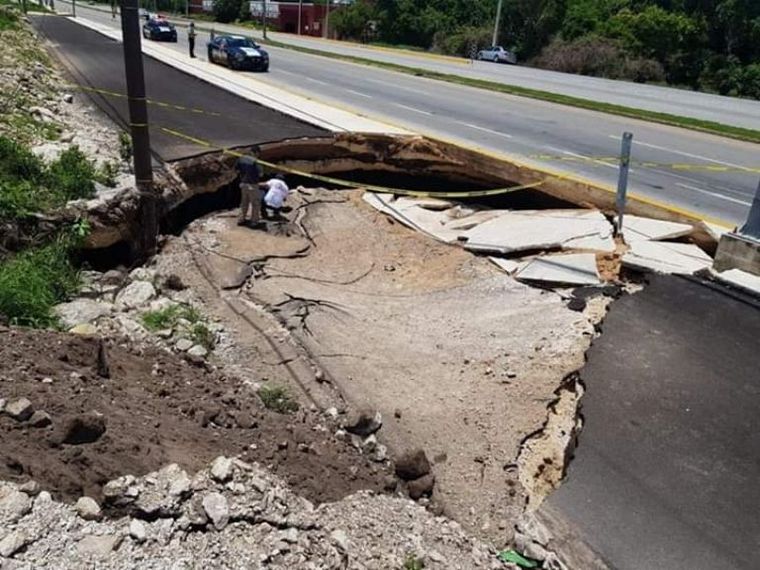 Encontraron un túnel subacuático con restos fósiles en Tulum.