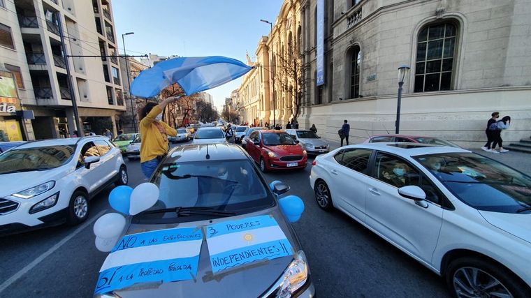 Movilización en Córdoba en contra de la expropiación de Vicentin