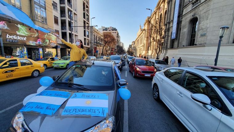 Movilización en Córdoba en contra de la expropiación de Vicentin