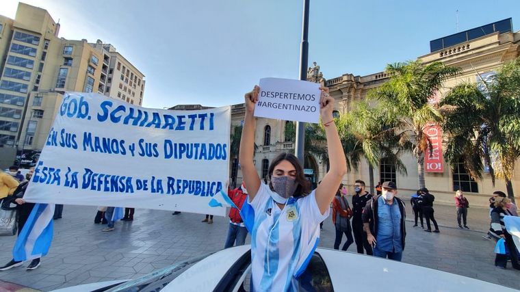 Movilización en Córdoba en contra de la expropiación de Vicentin
