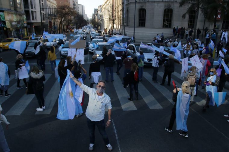FOTO: Movilización en Córdoba en contra de la expropiación de Vicentin