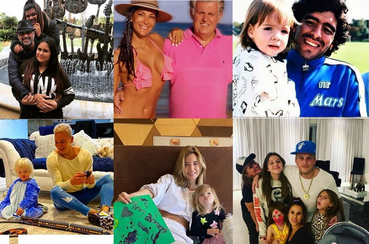 El Día del Padre de los famosos.