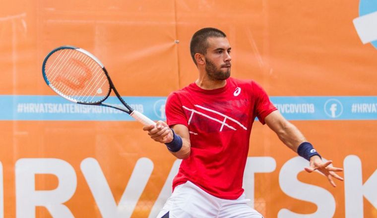 Borna Coric dio positivo por Covid-19