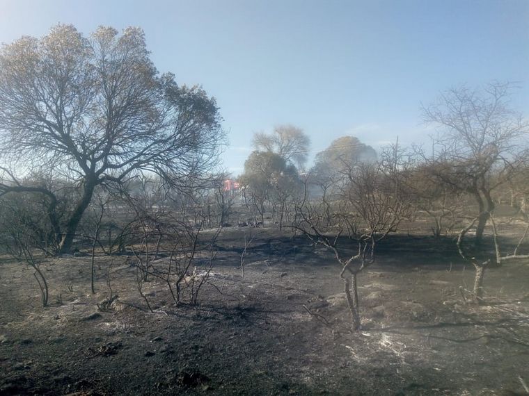 Incendio en Bialet Masse