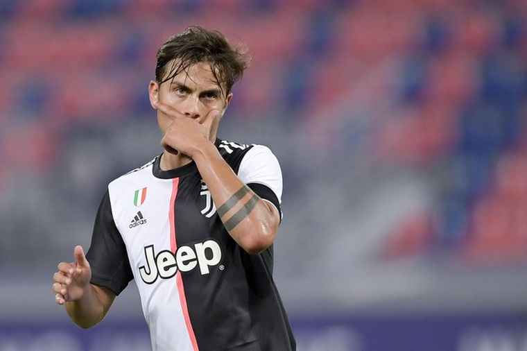 Dybala anotó un golazo para Juventus.