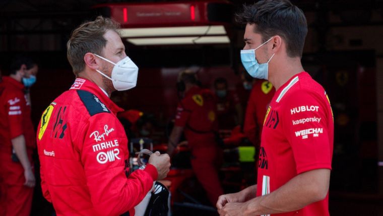 FOTO: Vettel abrió al volante los ensayos de Ferrari en Mugello sobre el auto 2018