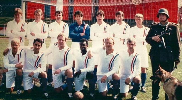 Ardiles protagonizó la película junto a Stallone y Pelé, entre otros.