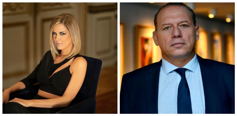 Viviana Canosa y Sergio Berni