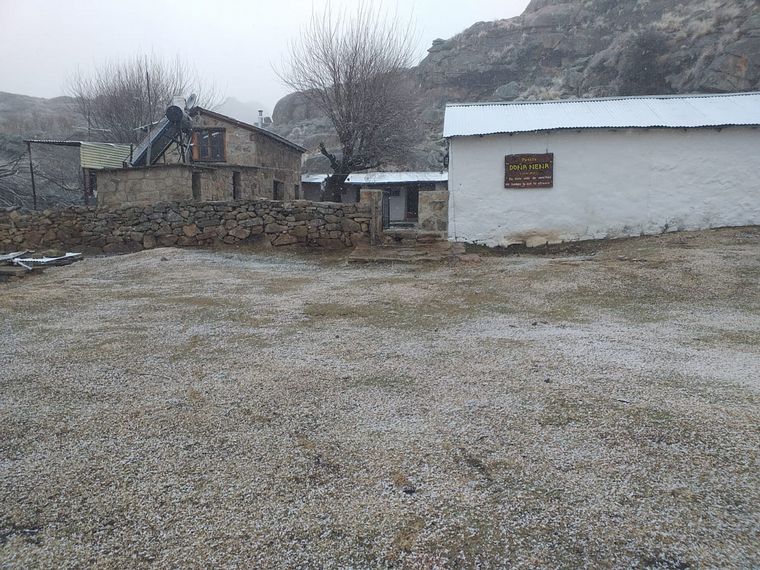 Nieve en el Cerro Champaquí (Foto: Julio Acereto)