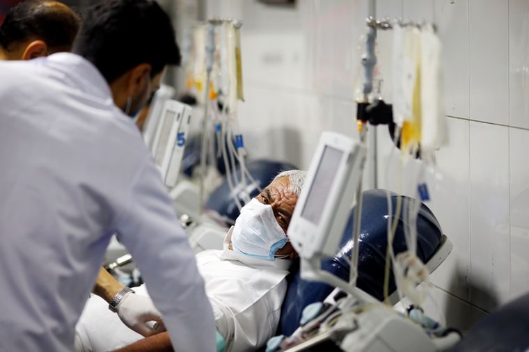 El tratamiento con plasma ha dado buenos resultados, aunque parciales.