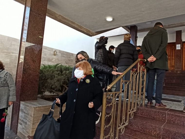 Sentida despedida a Hermes Binner en Casilda.