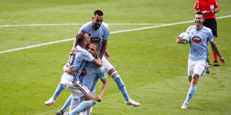 El Celta de Vigo le empató al Barcelona sobre el final.