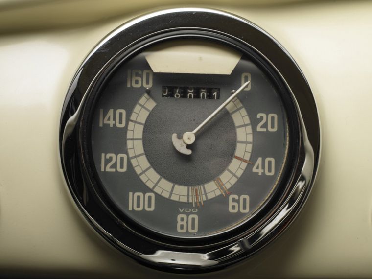 El velocímetro del '356'