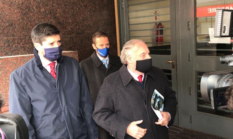 Abogados Javier Quiroga Contreras y Antonio María Hernández.