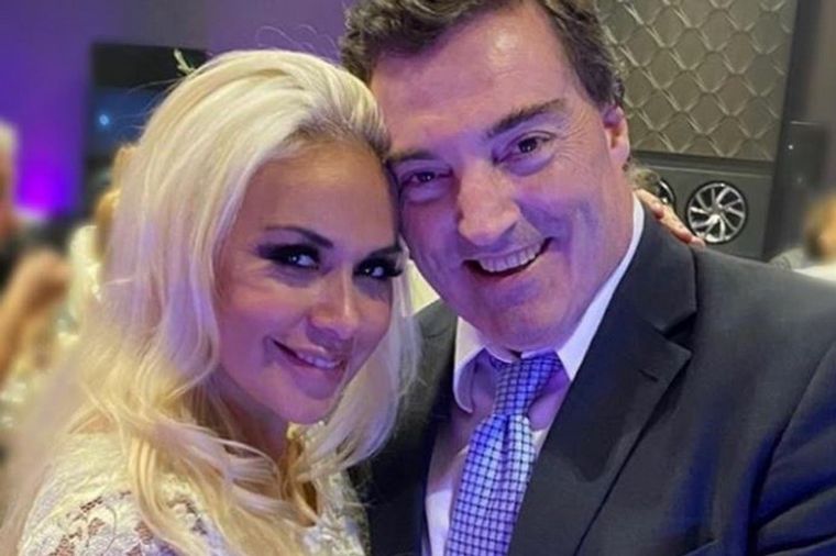 Verónica Ojeda y su novio, Mario Baudry.