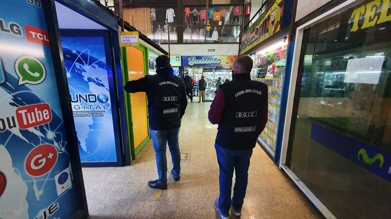 Nuevo allanamiento a la Galería Norte.